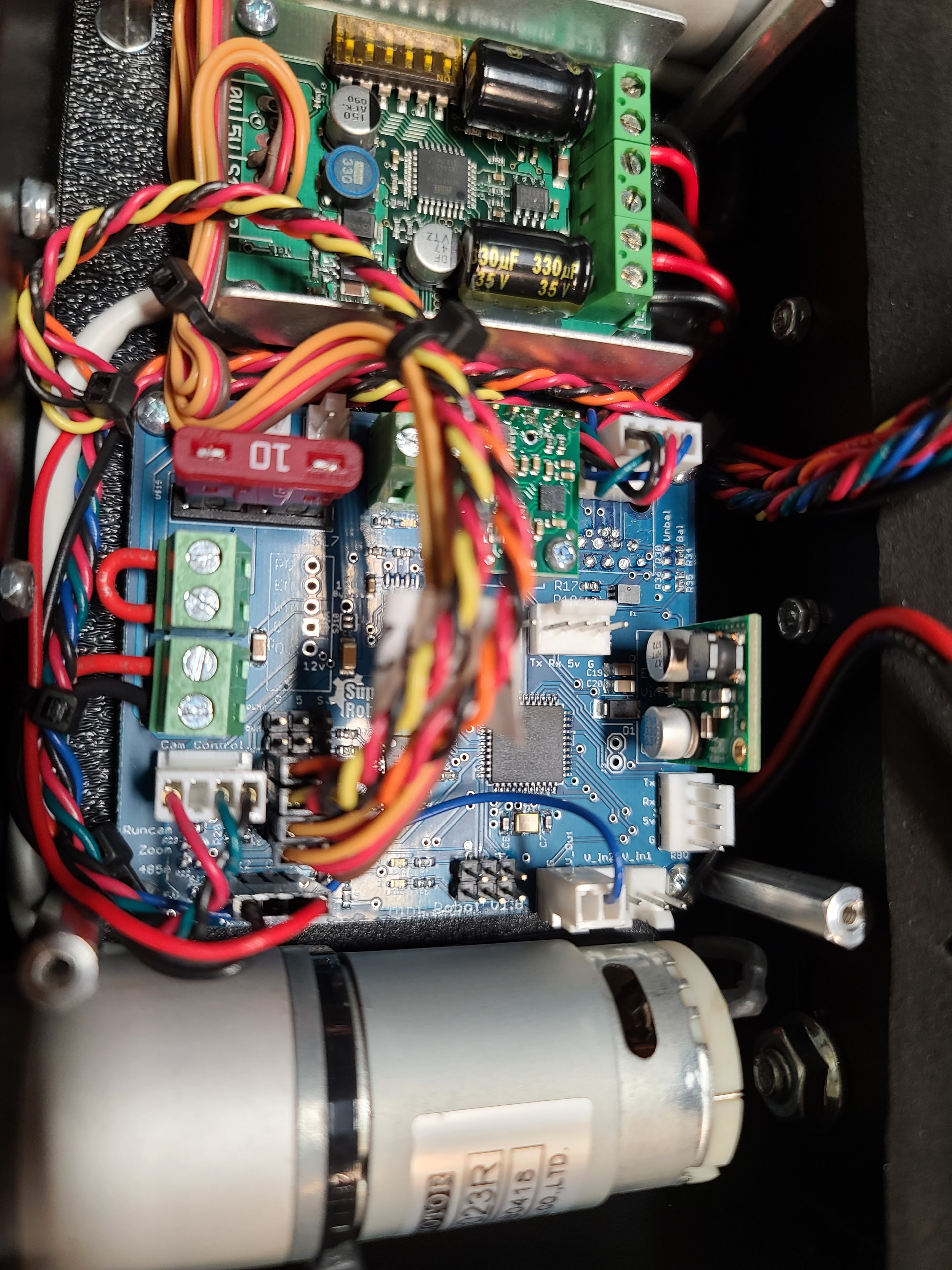 Robot parts and components inventory